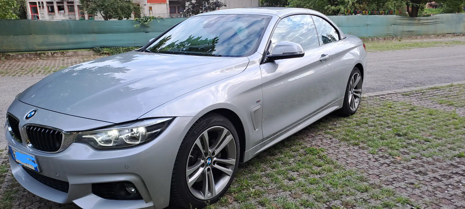 BMW 425 Cabrio 425d Msport auto 224 cv  GARANZIA UFF BMW Silber - 1