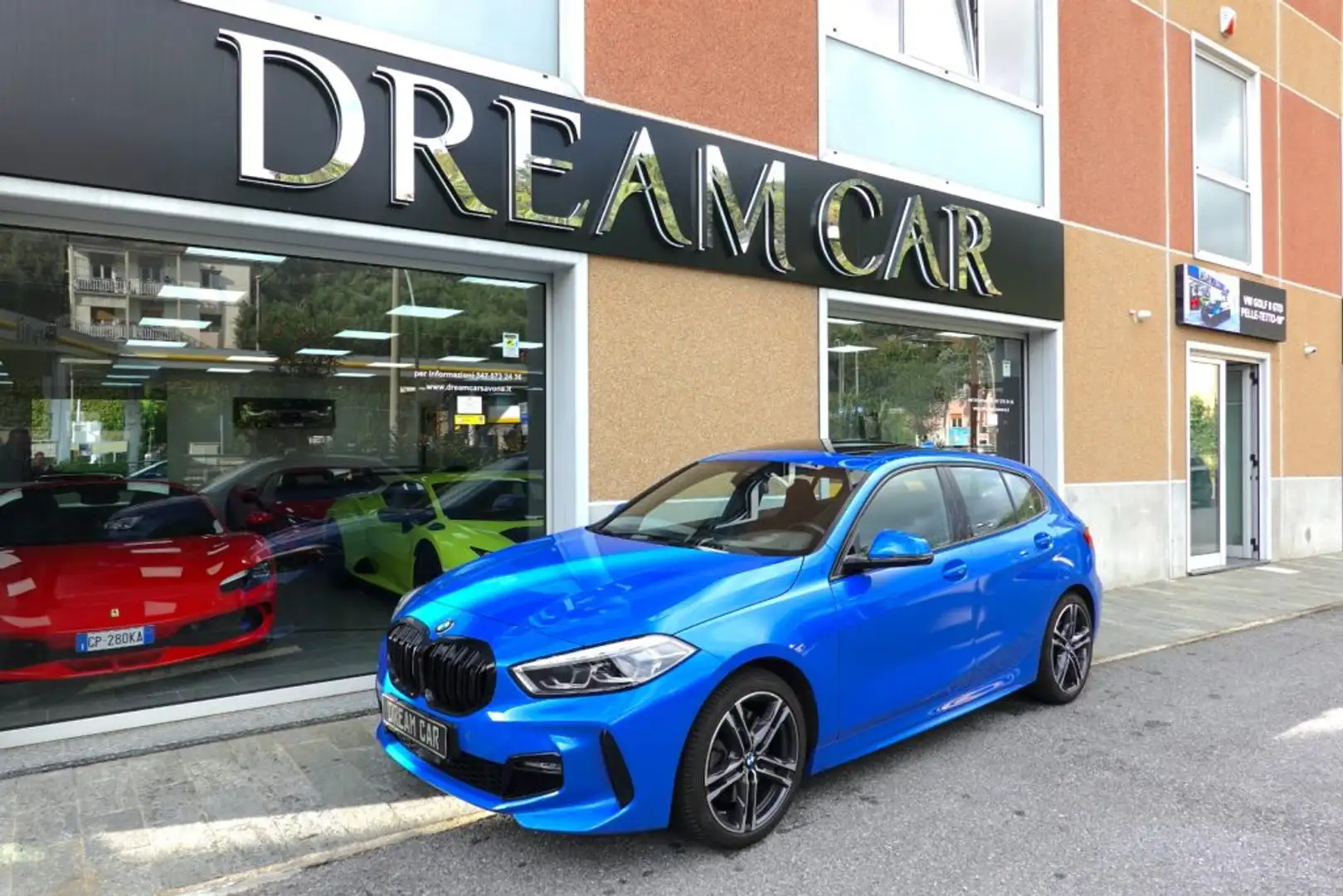 BMW 120 d xDrive 5p. Msport GUSCI-TETTO PANO-HEAD UP Modrá - 1