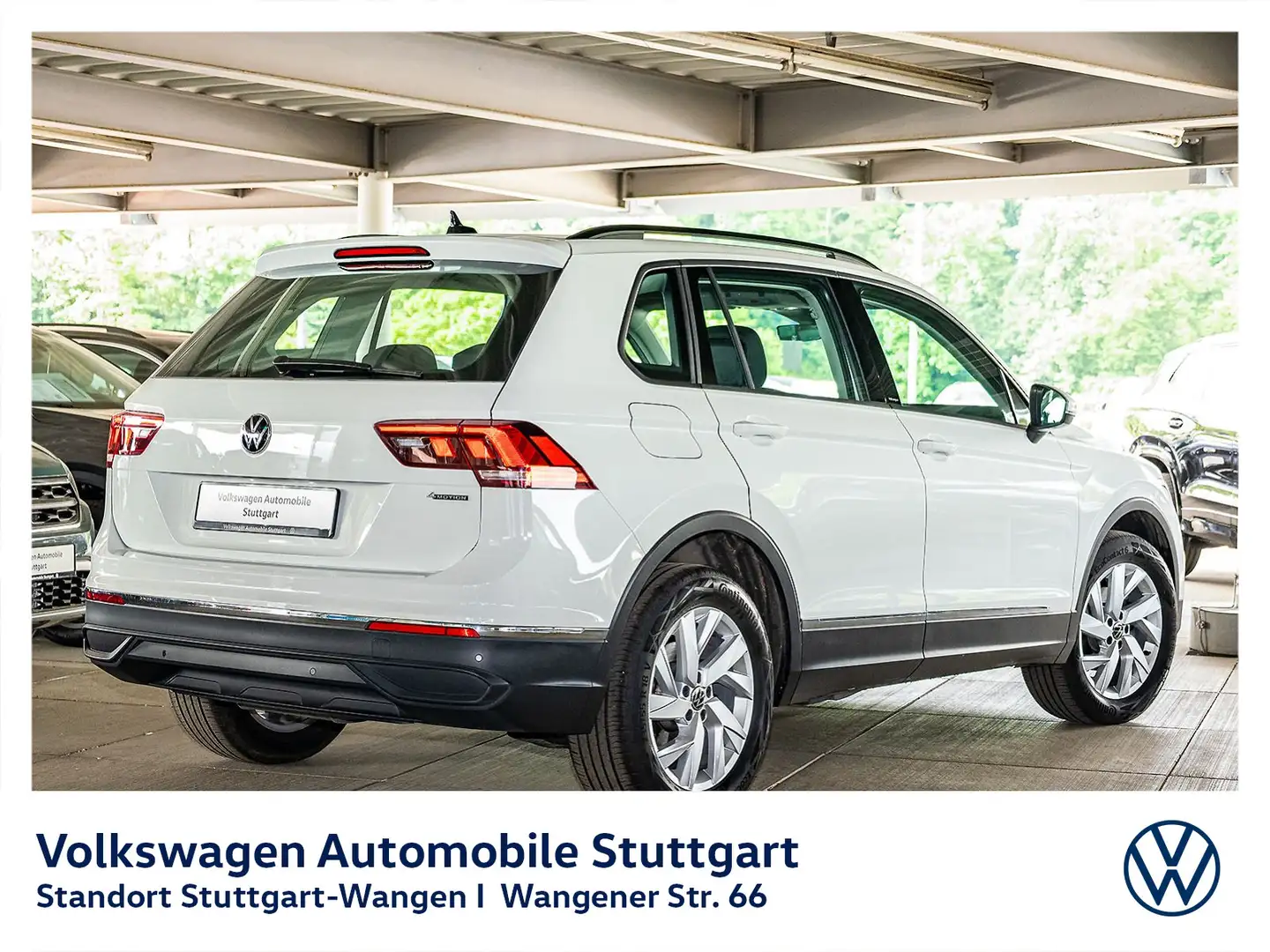 Volkswagen Tiguan Life 2.0 TDI DSG Navi LED AHK ACC SHZ PDC Weiß - 2