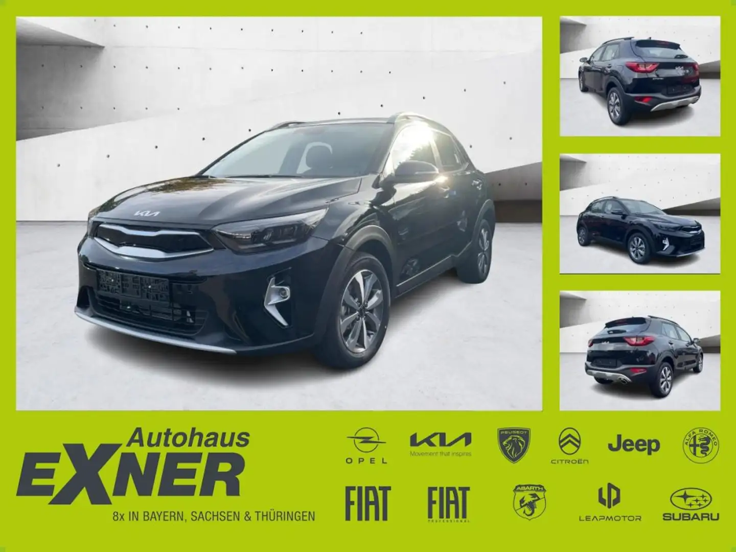 Kia Stonic Vision AT | KURZFRISTIG VERFÜGBAR | Privat Schwarz - 1