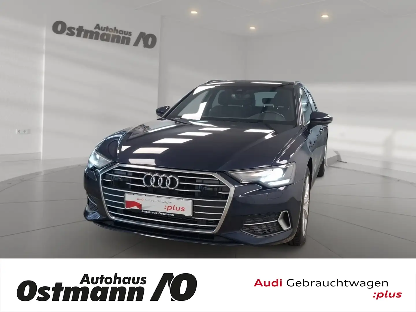 Audi A6 Avant 45 TFSI sport Pano RFK ACC SHZ CarPlay Blau - 1