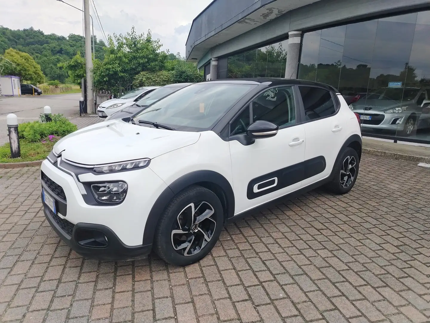 Citroen C3 C3 1.5 bluehdi Feel Pack s Weiß - 2