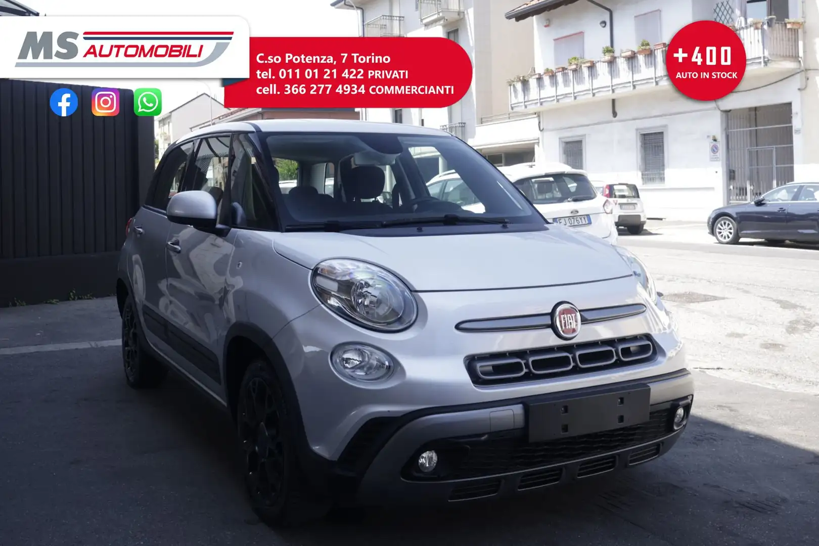 Fiat 500L FIAT 500L 1.4 95 CV S&S Sport Unicoproprietario Bianco - 1
