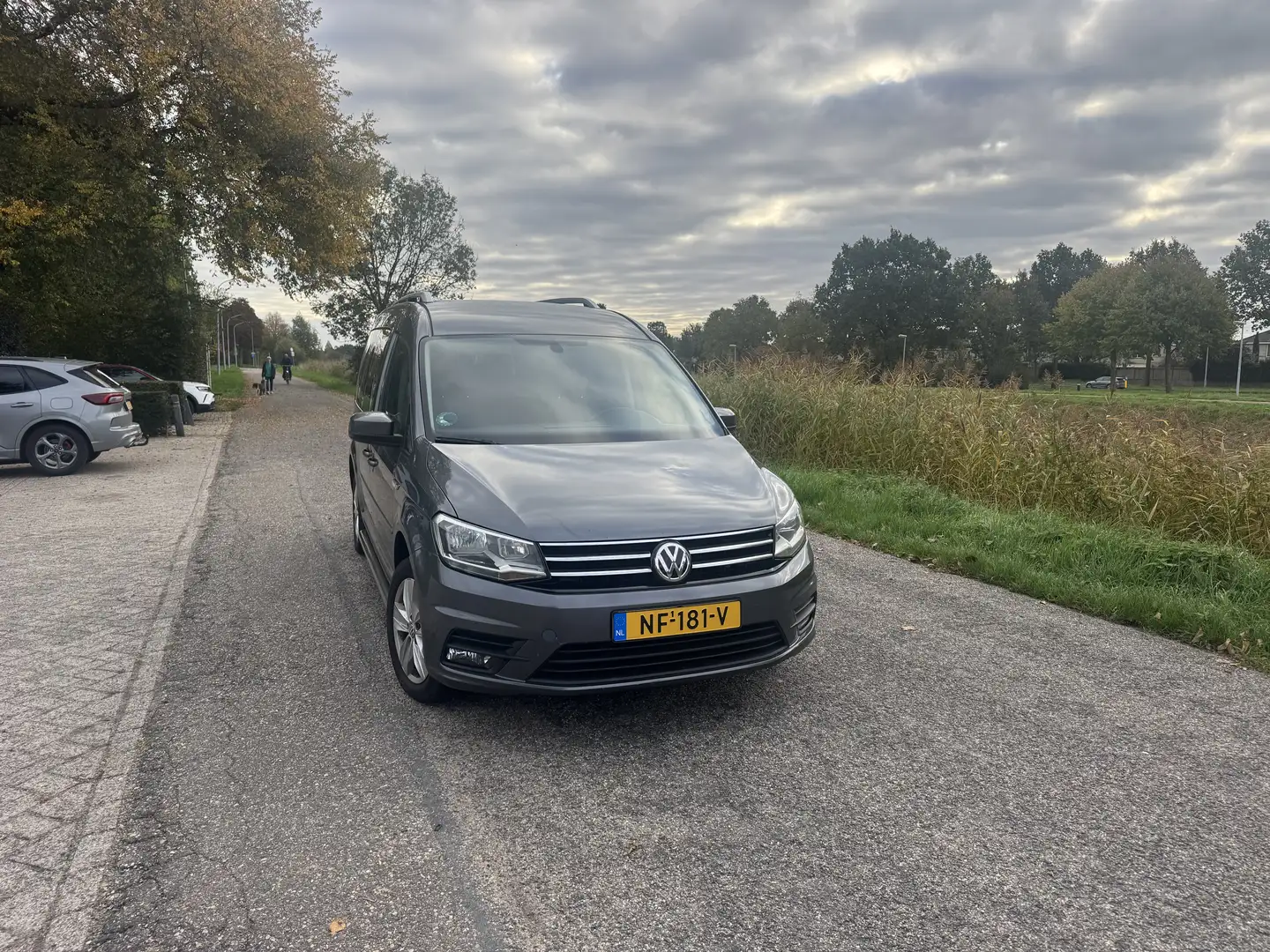 Volkswagen Caddy 2.0 TDI Trendline 7p Grijs - 2