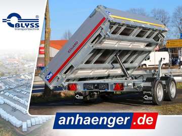 Kipper Anhänger 330x180x30cm 3500kg zGG