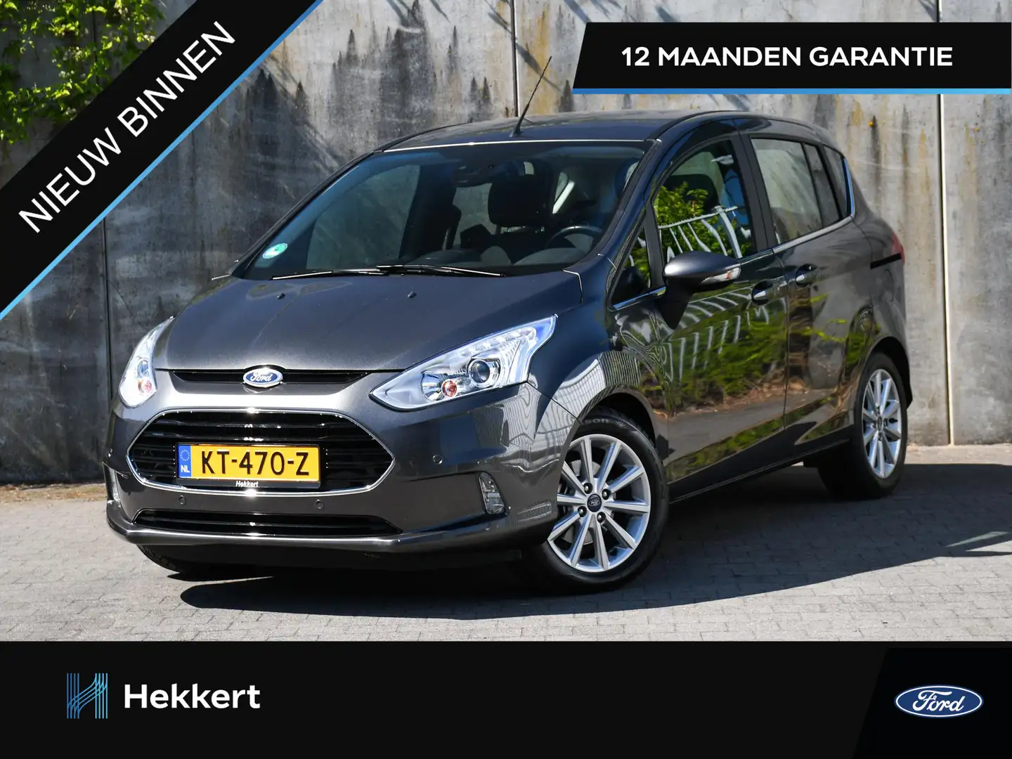Ford B-Max Titanium 1.0 EcoBoost 100pk CRUISE.C | NAVI | PDC Grijs - 1