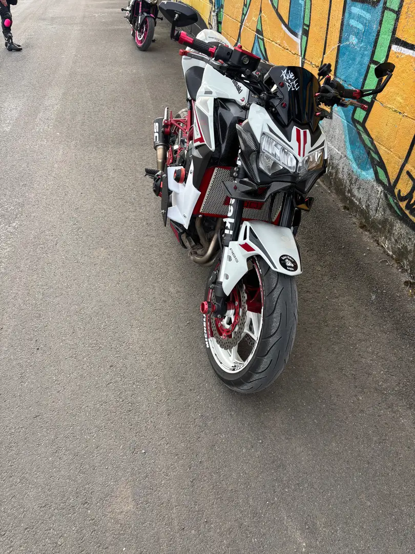 Kawasaki Z 900 85kw Blanc - 2
