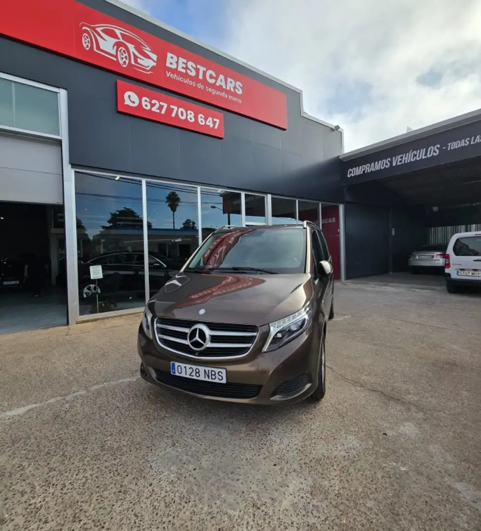 Mercedes-Benz V 250 250BT Largo Avantgarde 7G Tronic Marrón - 1