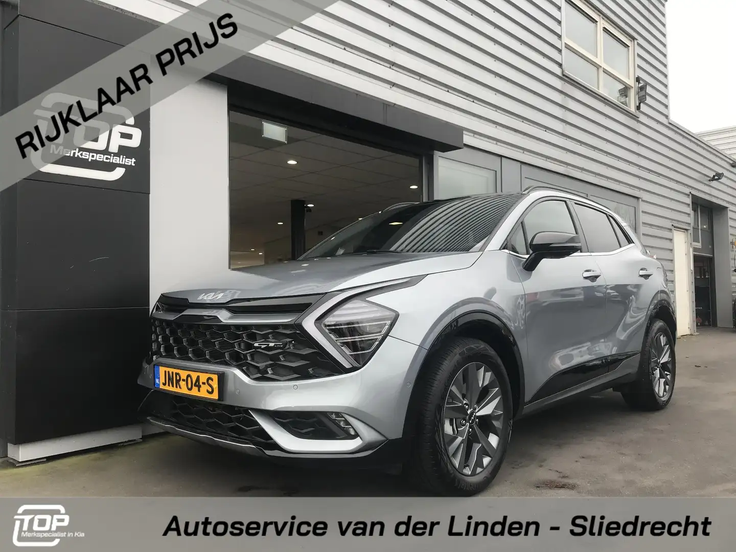 Kia Sportage 1.6 Hybrid GT-PlusLine 7 JAAR GARANTIE Grau - 1
