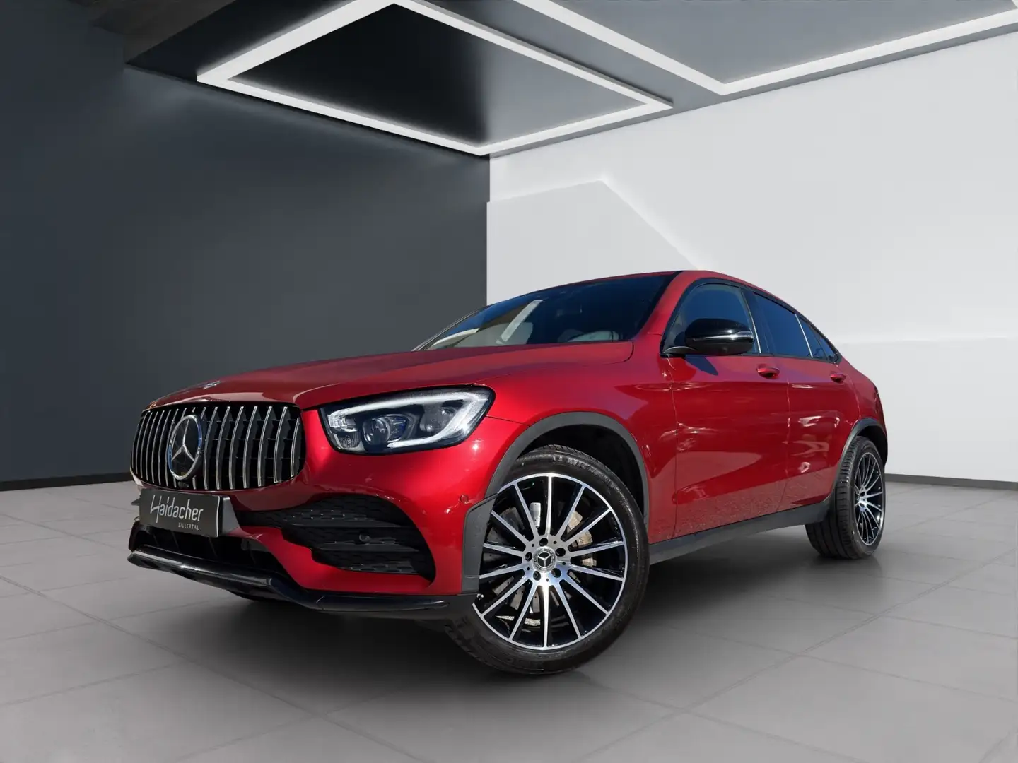 Mercedes-Benz GLC 220 d 4MATIC Coupé Leder FAP Klima Shz Ambi Rot - 2