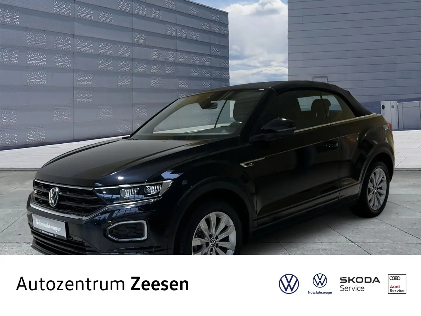 Volkswagen T-Roc Cabriolet 1.5 TSI R-Line OPF DSG+USB+DAB+ Klima Schwarz - 1