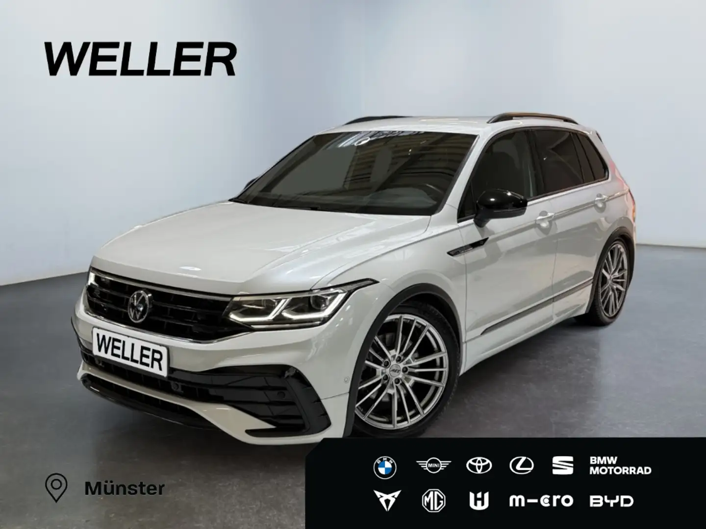 Volkswagen Tiguan 2.0 TSI 4M DSG R-Line *HUD*StHz*AHK Weiß - 1