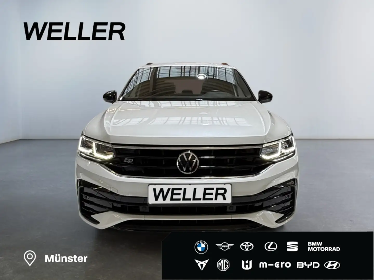 Volkswagen Tiguan 2.0 TSI 4M DSG R-Line *HUD*StHz*AHK Weiß - 2
