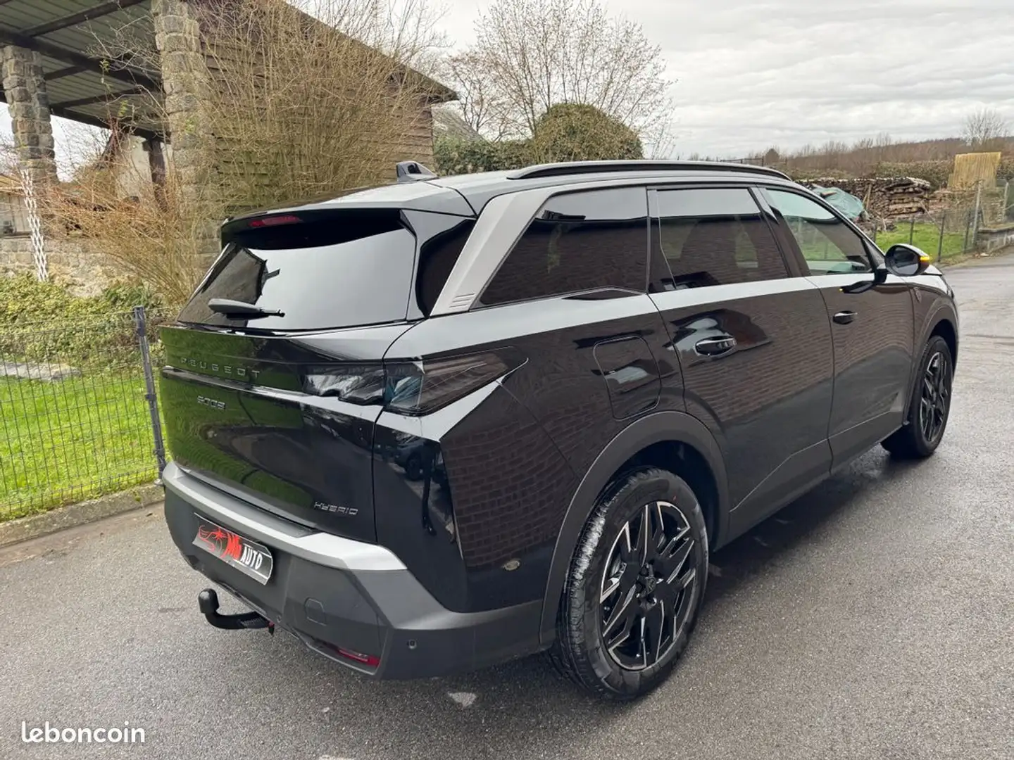 Peugeot 5008 GT HYBRID 145 e-DCS6 Pack attelage 7 places noir perla ( dispo blanc okenite ) disponible immédiatement Zwart - 2