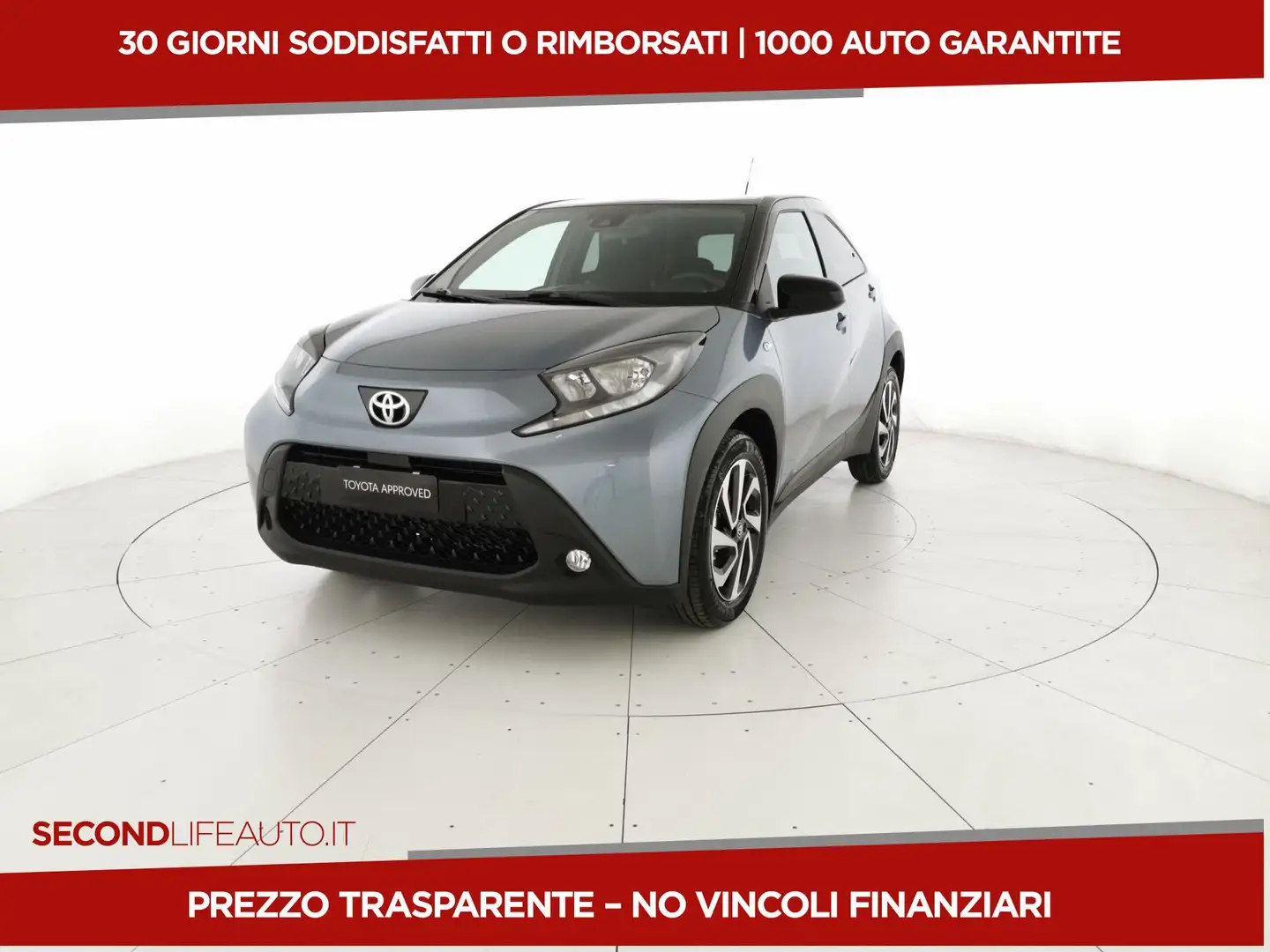 Toyota Aygo X 1.0 Trend 72cv s-cvt Grigio - 1