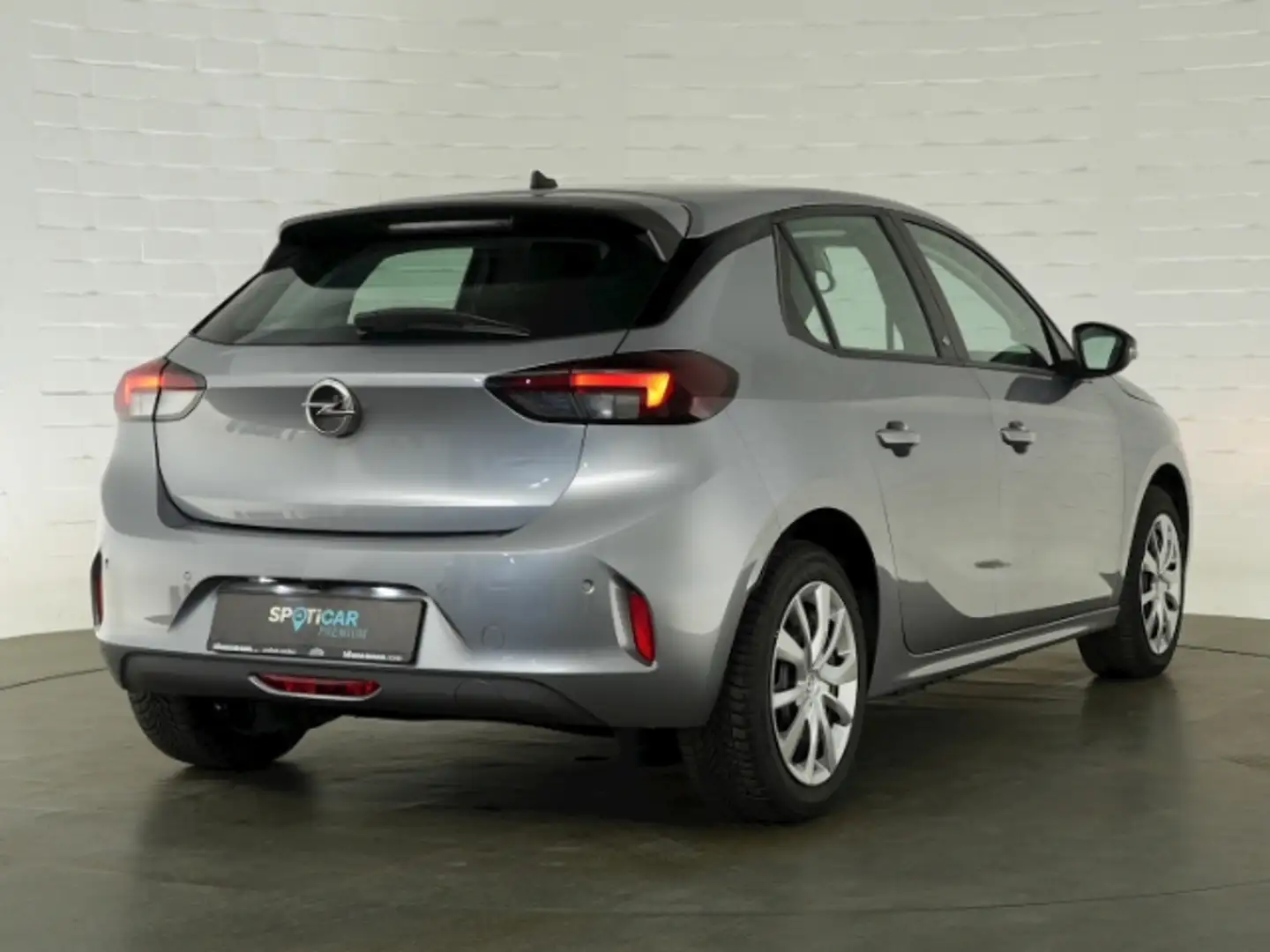 Opel Corsa-e F EDITION 50kWH AT+RÜCKFAHRKAMERA+SITZHEIZUNG+LENK Argent - 2