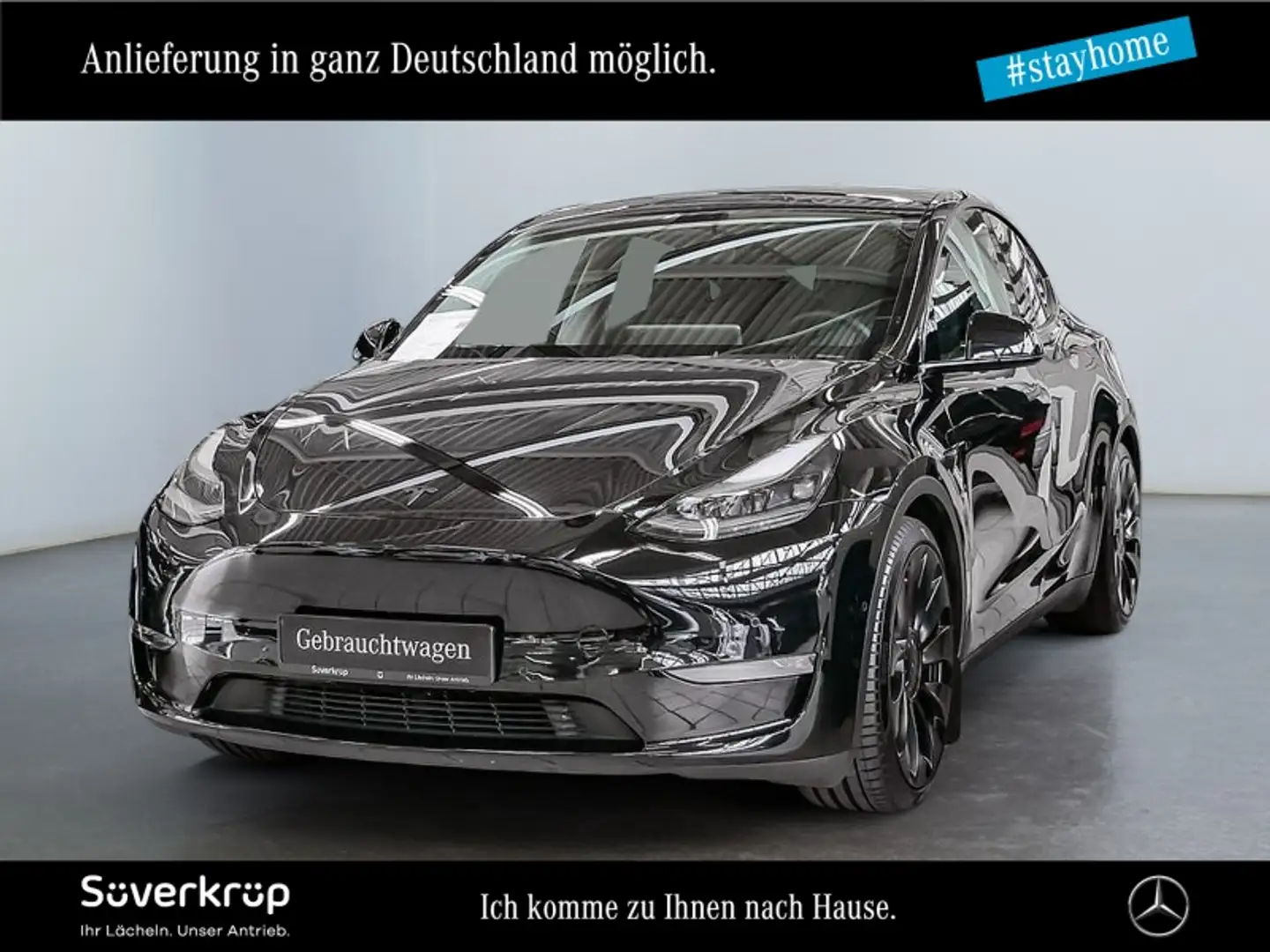 Tesla Model Y Performance Dual AWD 75kWh PANO KAMERA Schwarz - 2