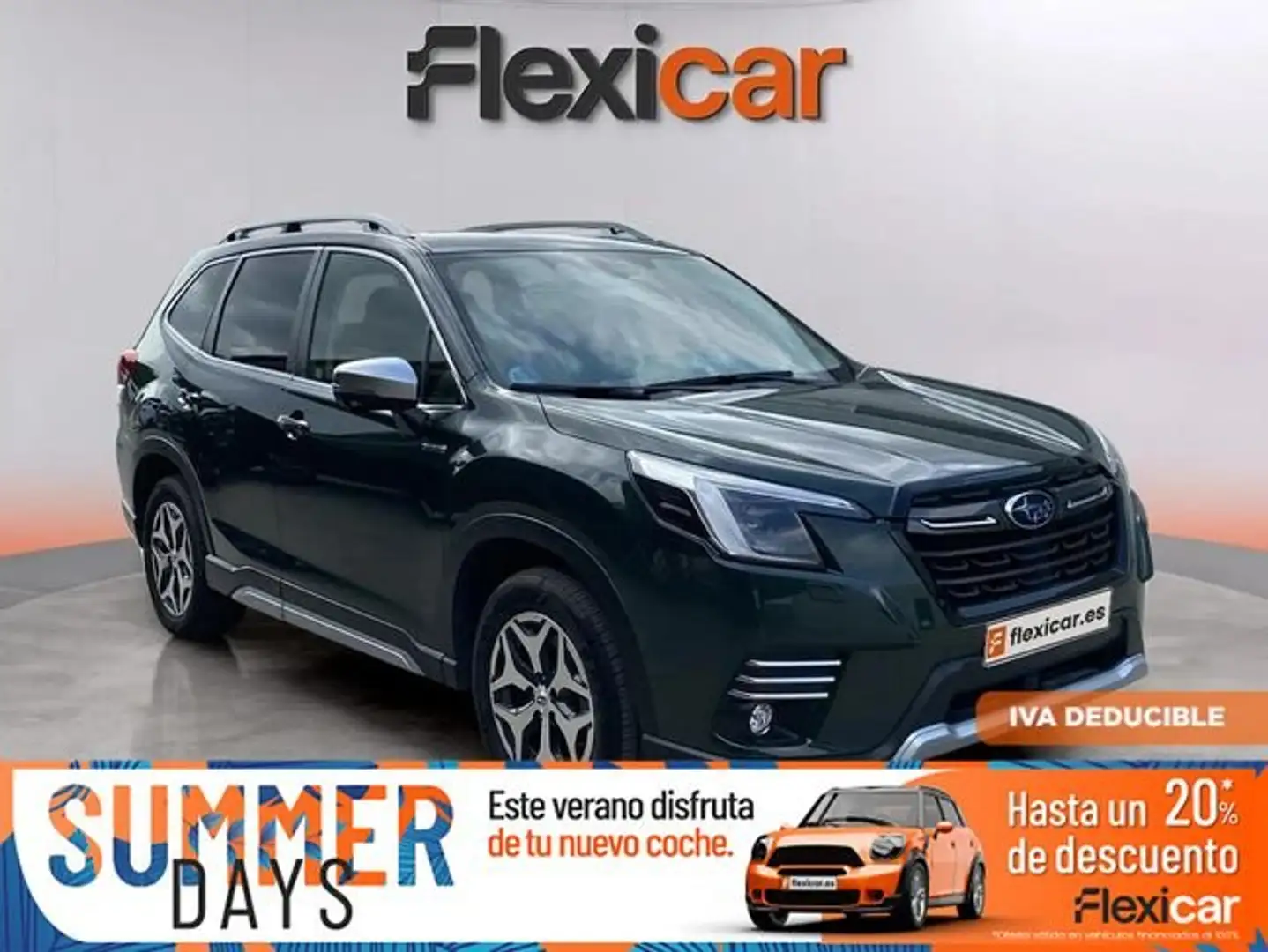 Subaru Forester 2.0i Hybrid Executive CVT Zielony - 1