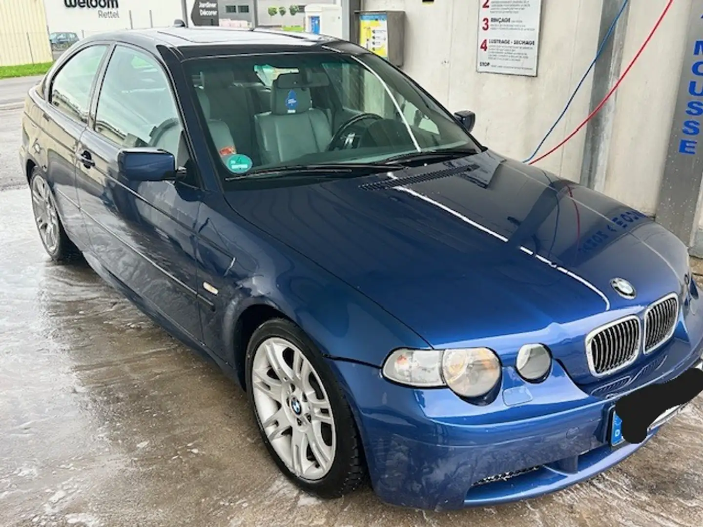 BMW 325 Compact 325 ti Pack Sport SMG Bleu - 2
