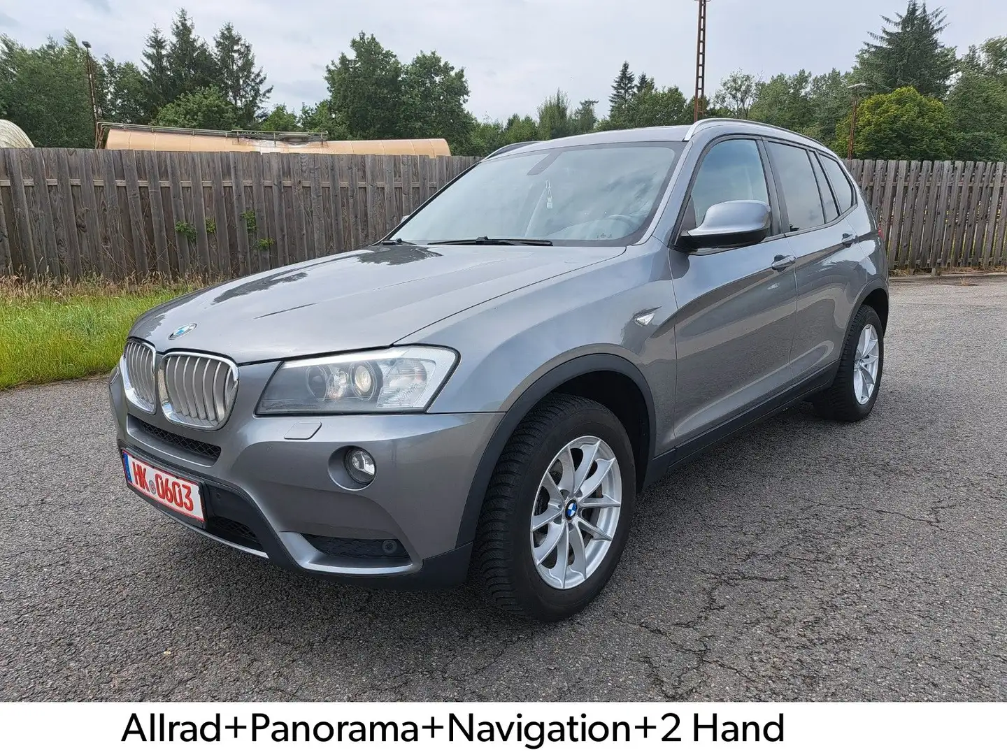 BMW X3 Baureihe X3 xDrive 28 i Navi+2 Hand+Panorama Grau - 1