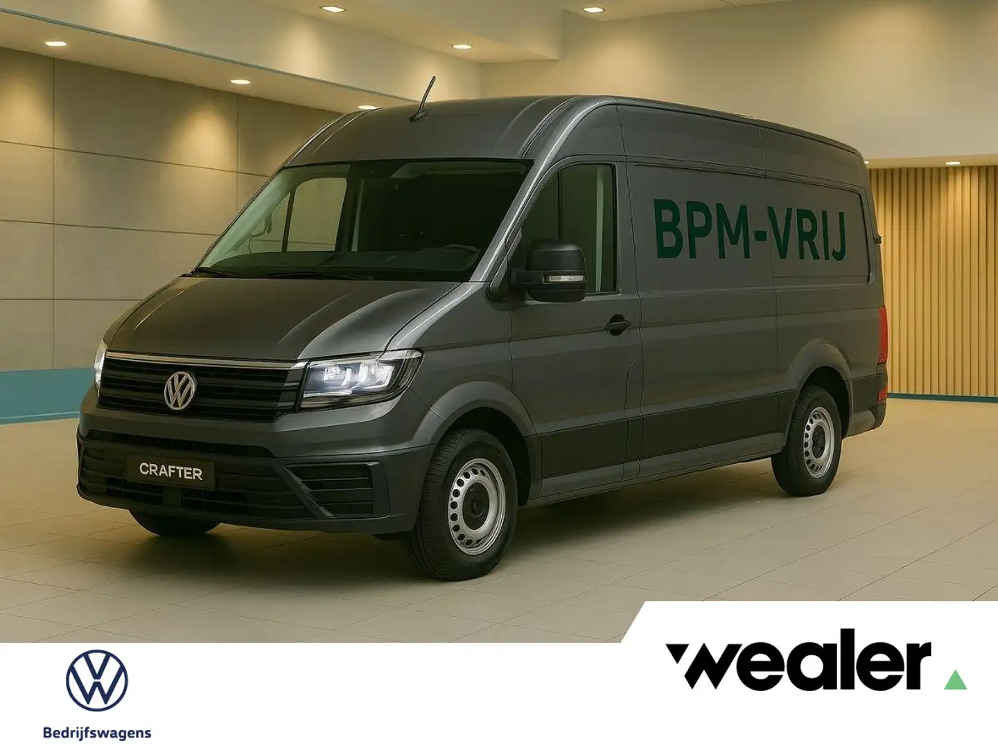 Volkswagen Crafter Bedrijfswagens Trendline L3 2.0 TDI EU6 103 kW (14 Gris - 1
