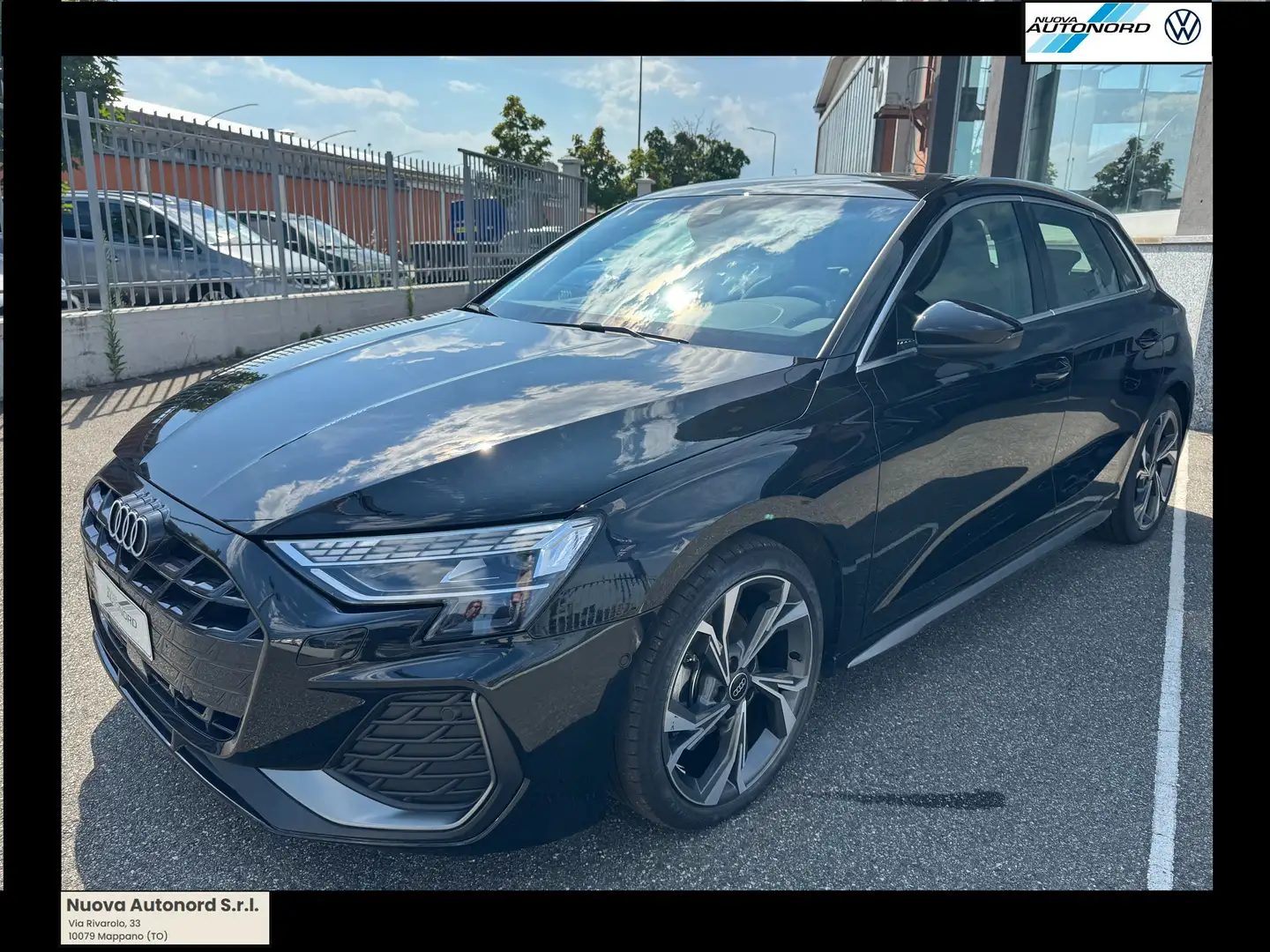 Audi A3 A3 Sportback 2.0 tdi S line edition 150cv s-tronic Noir - 1