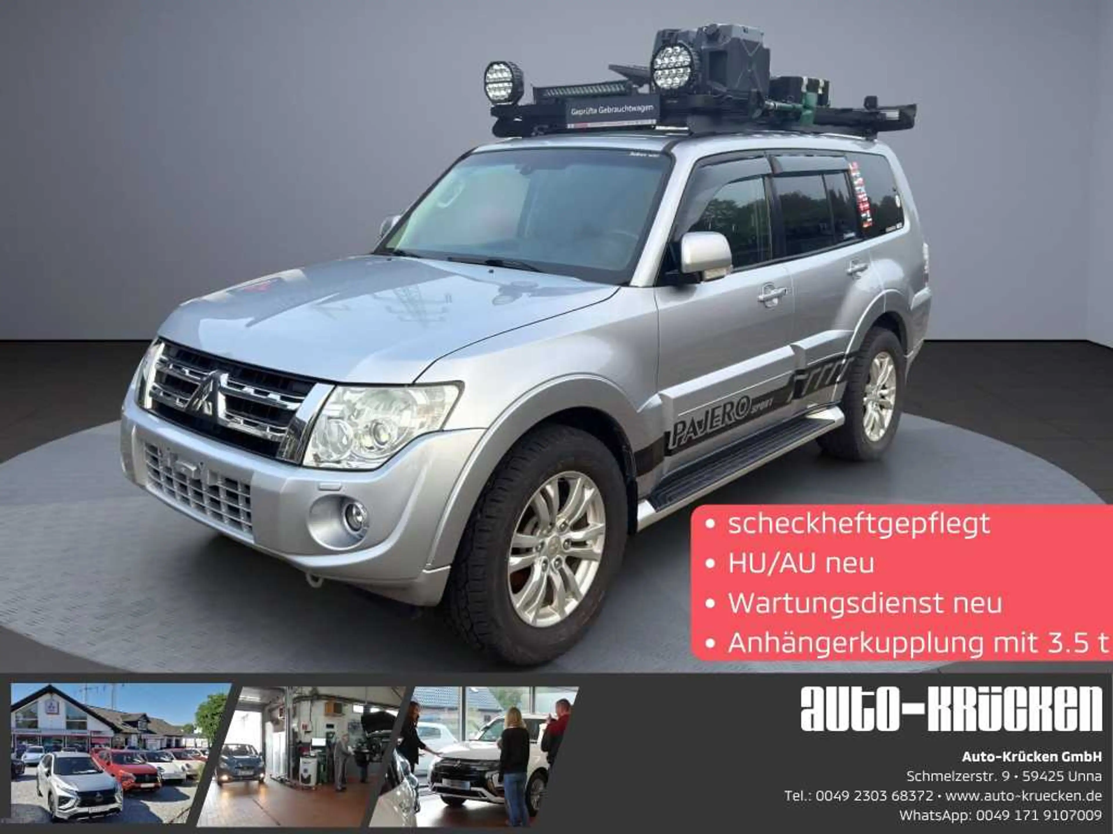 Mitsubishi Pajero 3,2 5T Instyle Leder AHK Scheckheft