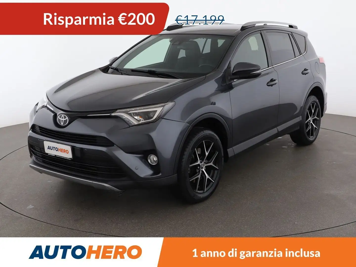 Toyota RAV 4 2.0 D-4D Style Grau - 1