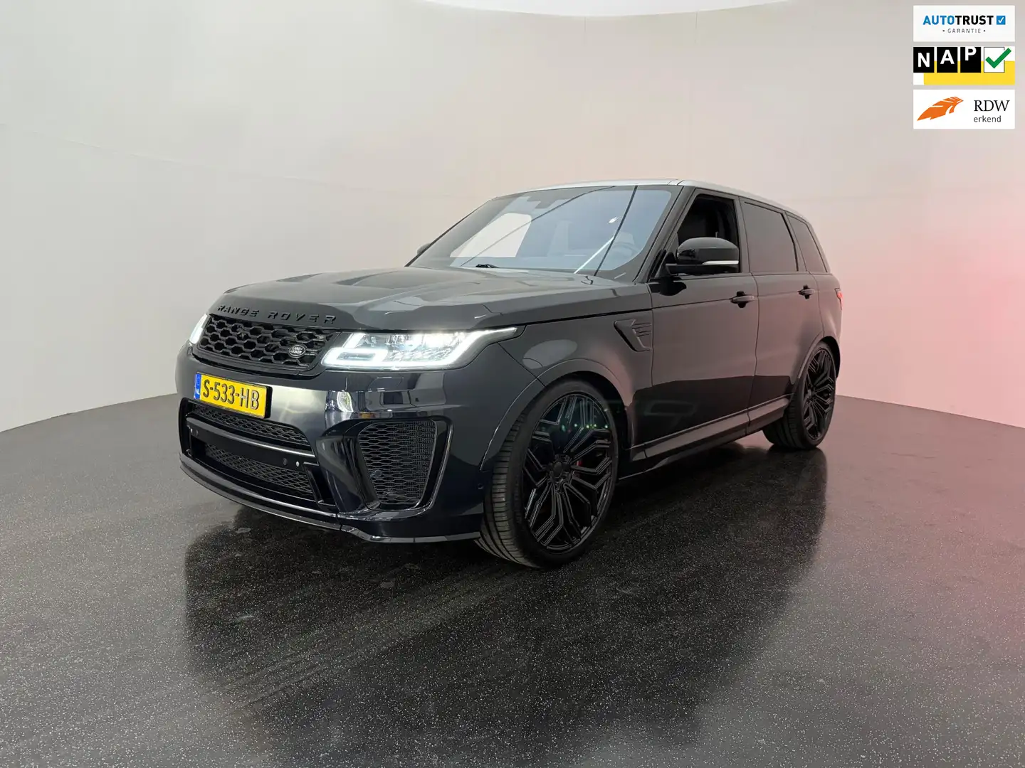 Land Rover Range Rover Sport 5.0 V8 Supercharged Autobiography / Pano Schwarz - 1