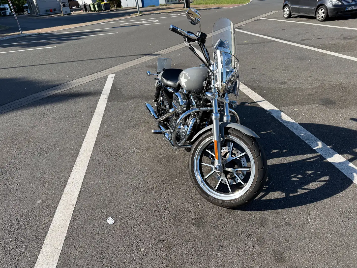 Harley-Davidson Sportster 1200 1200T Superlow ggf. Tausch Gris - 1