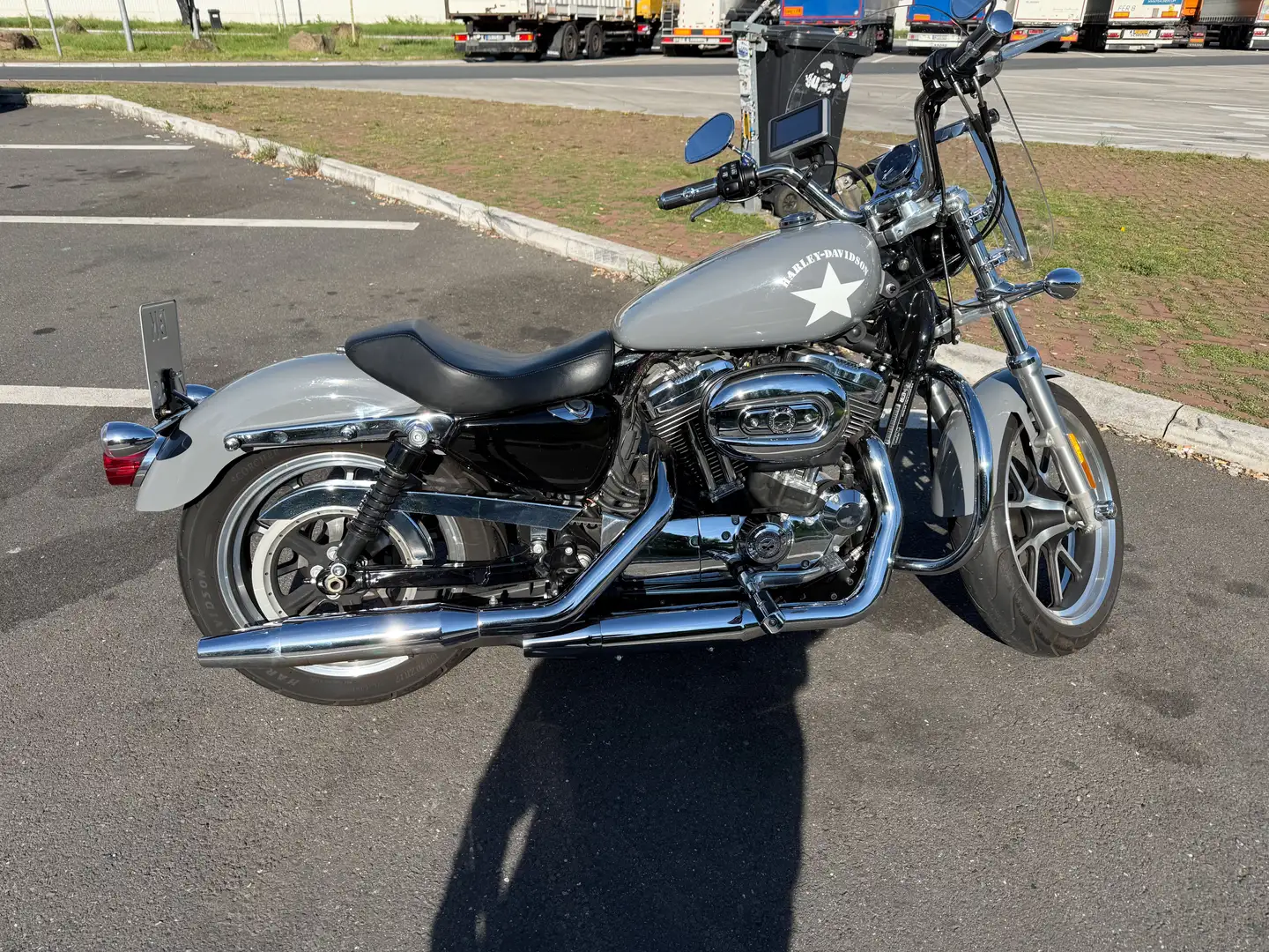 Harley-Davidson Sportster 1200 1200T Superlow ggf. Tausch Gris - 2