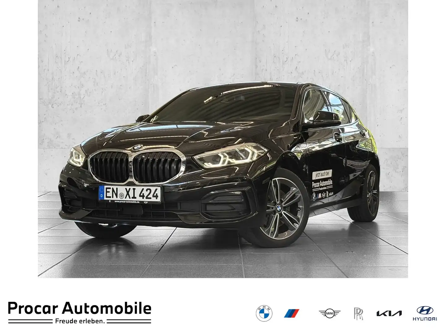 BMW 118 i Sport Line DA PDC LED DAB Shz. Lhz. WLAN Schwarz - 1