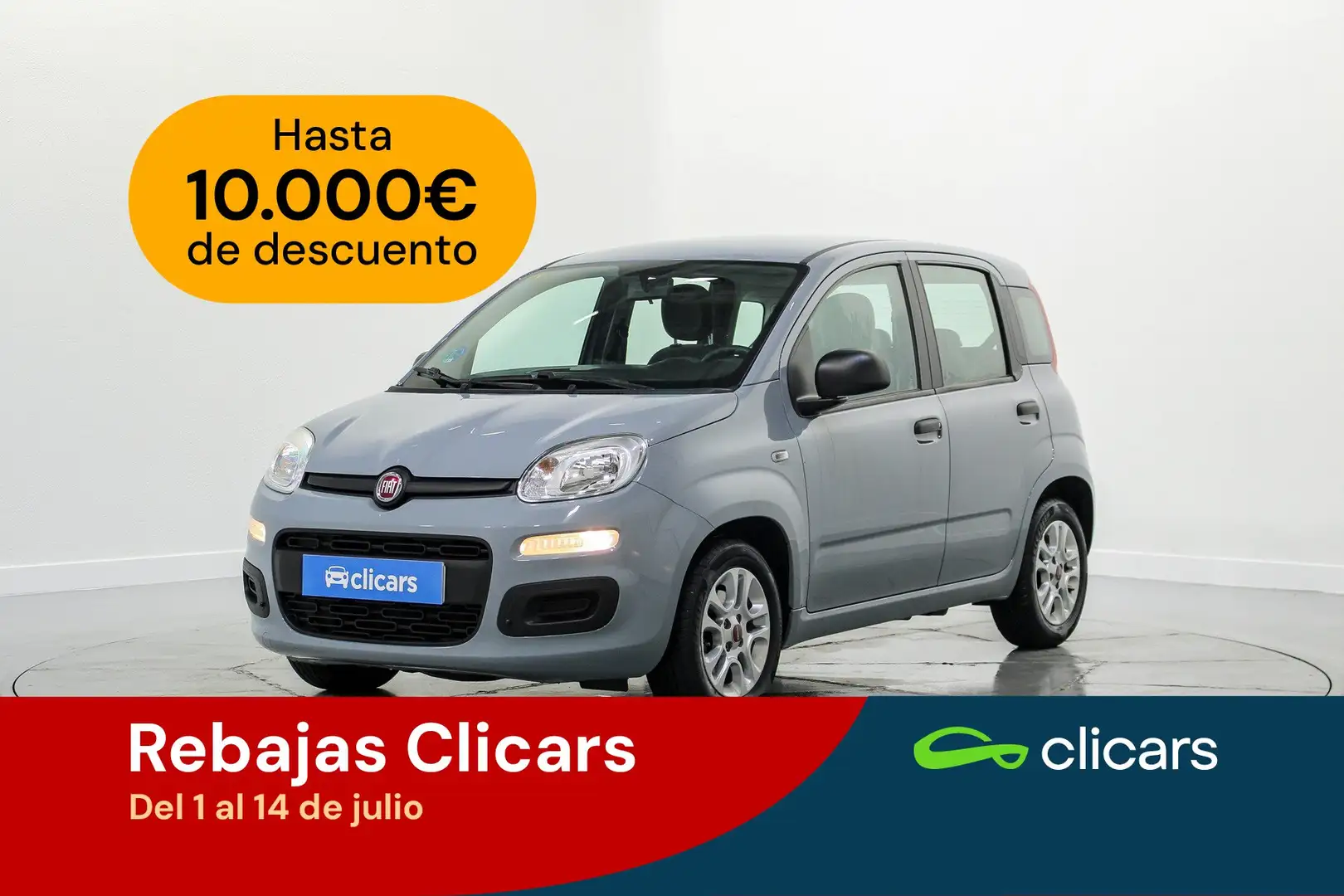 Fiat Panda 1.0 Gse Hybrid Gris - 1