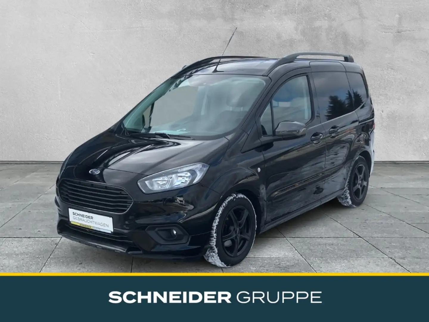 Ford Transit Courier Sport 1.0 EcoBoost NAVI+PDC+DAB Чорний - 1