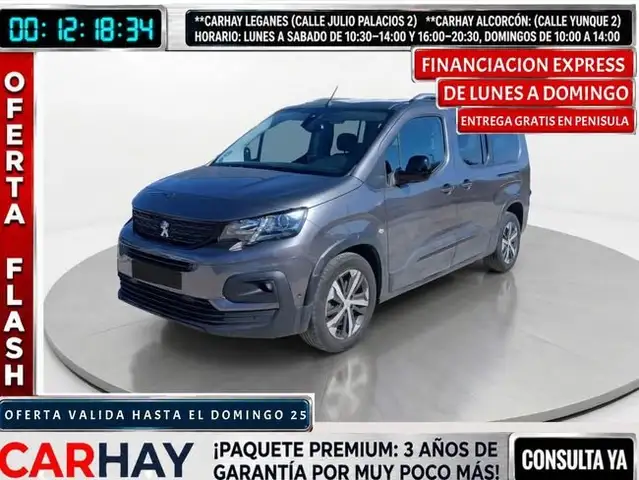 Peugeot Rifter GT BlueHDi 130 S&amp;S 6 Vel. MAN 7 plazas Long