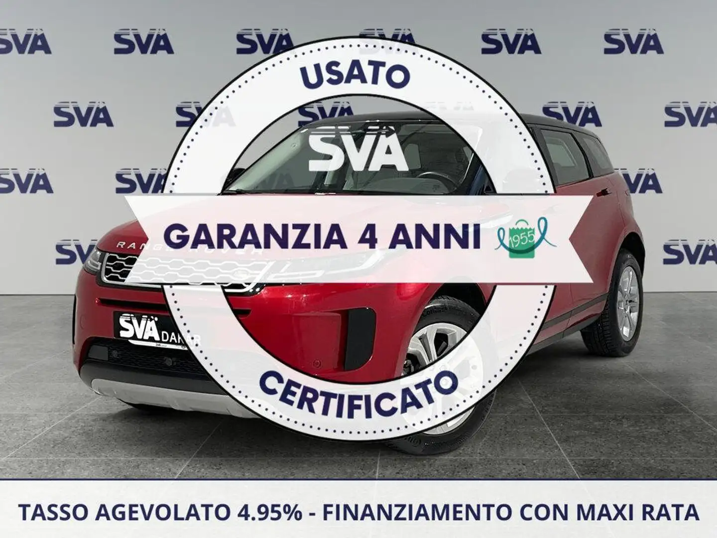 Land Rover Range Rover Evoque SE 163cv Rosso - 1