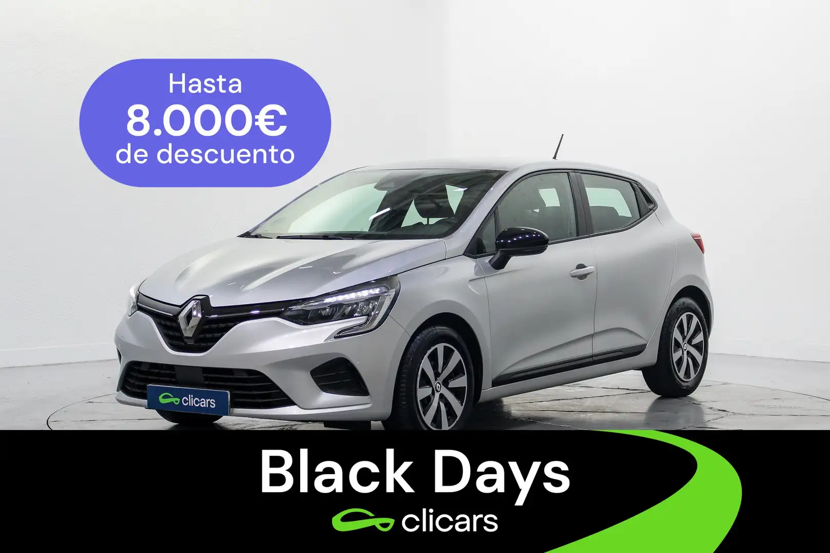 Renault Clio TCe Equilibre 67kW Argent - 1