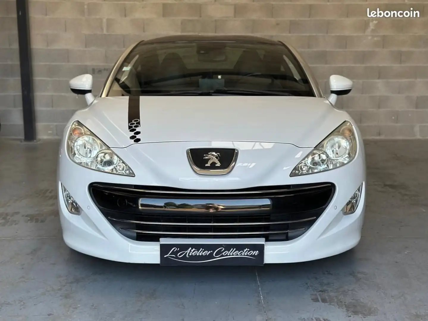 Peugeot RCZ 1.6 THP 156cv GPS SIEGES ELECTRIQUES INTERIEUR CUI Blanc - 2