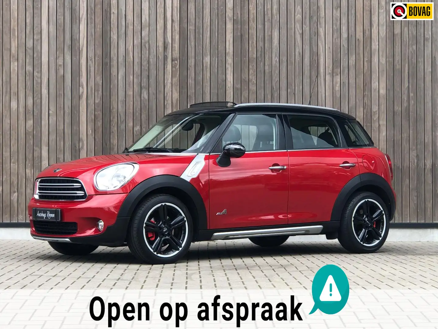 MINI Cooper Countryman Mini 1.6 ALL4 Chili *AUTOMAAT* Červená - 1