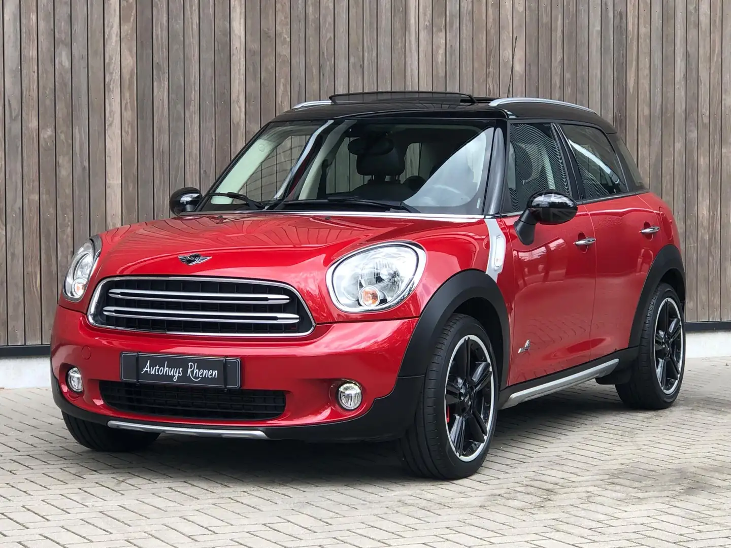 MINI Cooper Countryman Mini 1.6 ALL4 Chili *AUTOMAAT* Piros - 2
