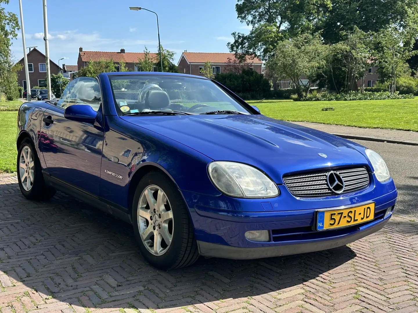Mercedes-Benz SLK 230 K. Nette staat * Automaat Blauw - 2