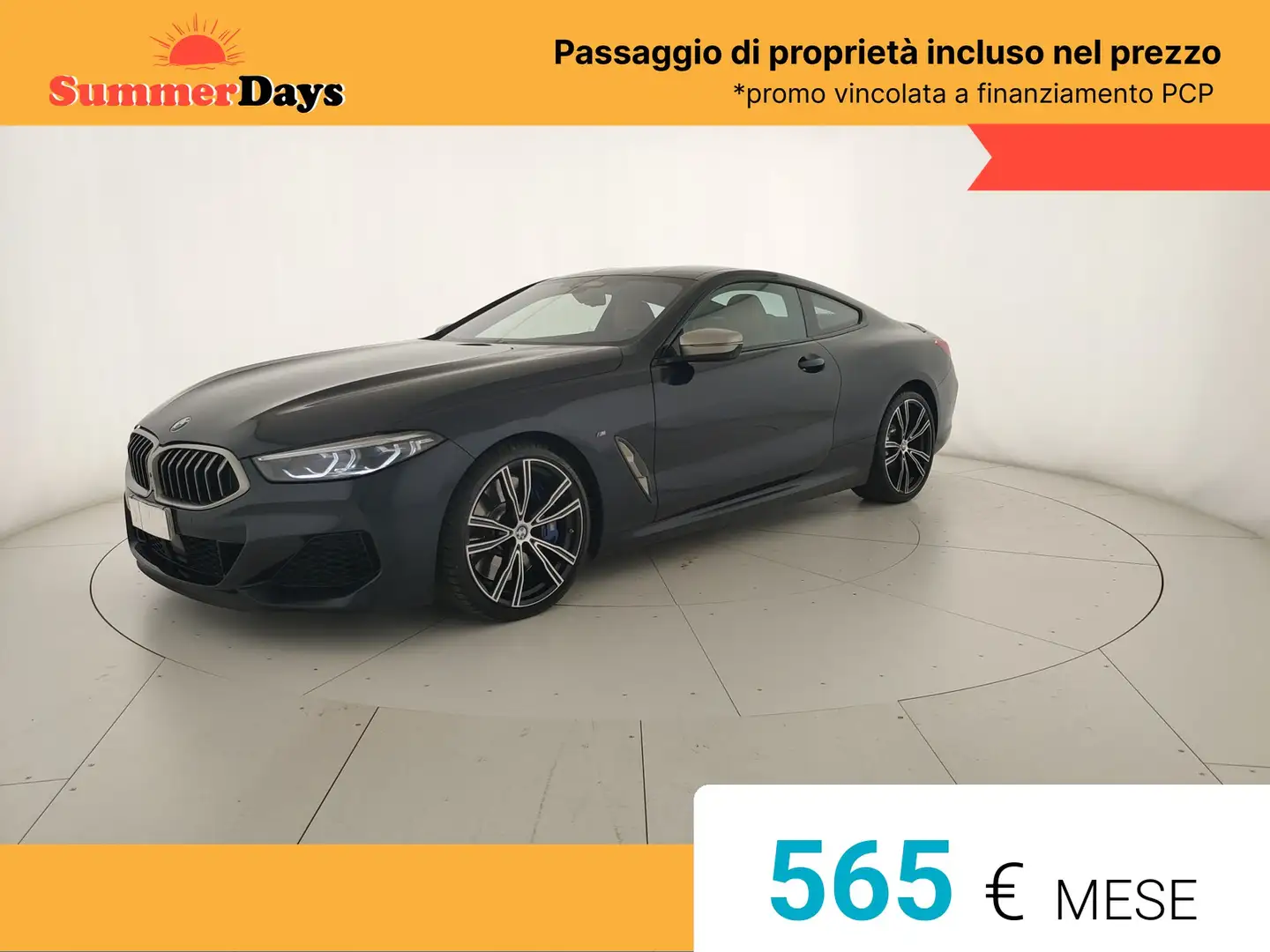 BMW 850 M 850i Coupe Xdrive Individual composition auto Azul - 1