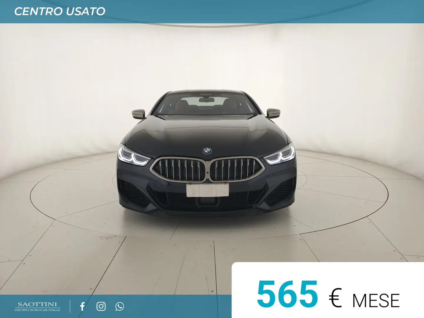 BMW 850 M 850i Coupe Xdrive Individual composition auto Blu/Azzurro - 2