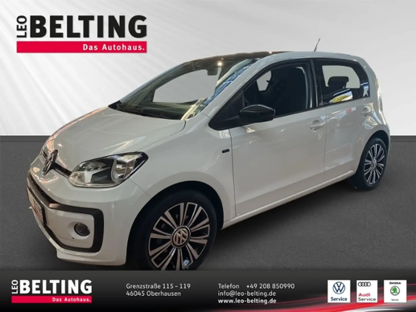 Volkswagen up! join KLIMA NAVI ALU PDC Blanc - 1