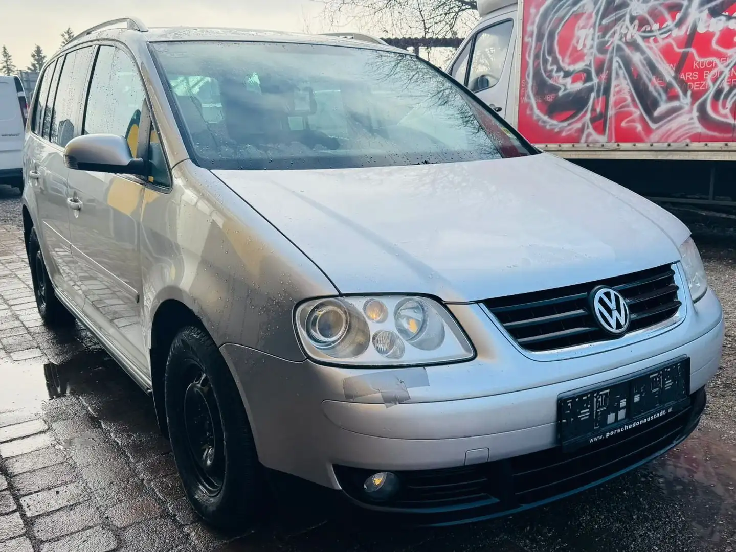 Volkswagen Touran Highline 1,9 TDI DPF DSG Gris - 1