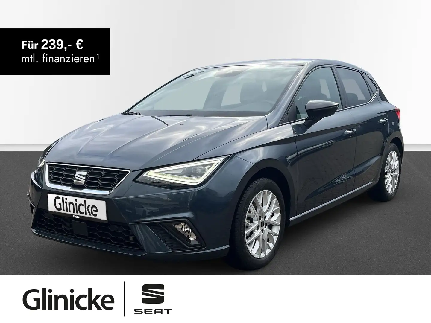 SEAT Ibiza 1.0 TSI FR OPF Ganzjahresreifen Full Link Gris - 1