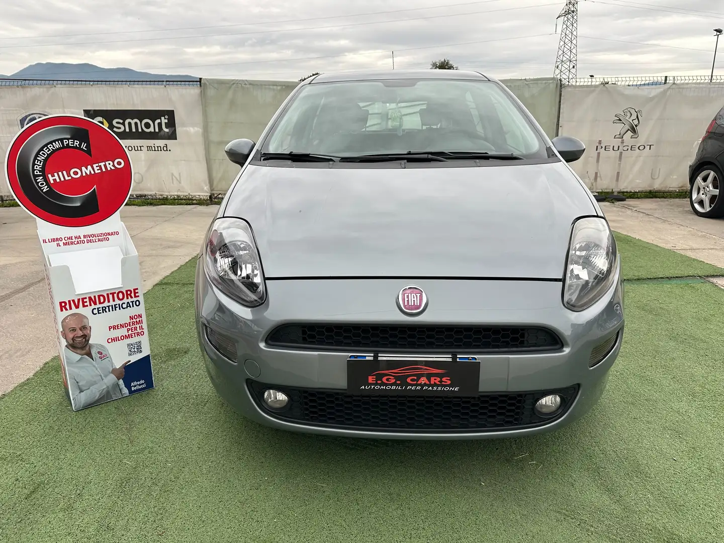 Fiat Punto Evo 5P*1.3MJT*75CV*DYNAMIC*NEOPATENTATI* Grigio - 2