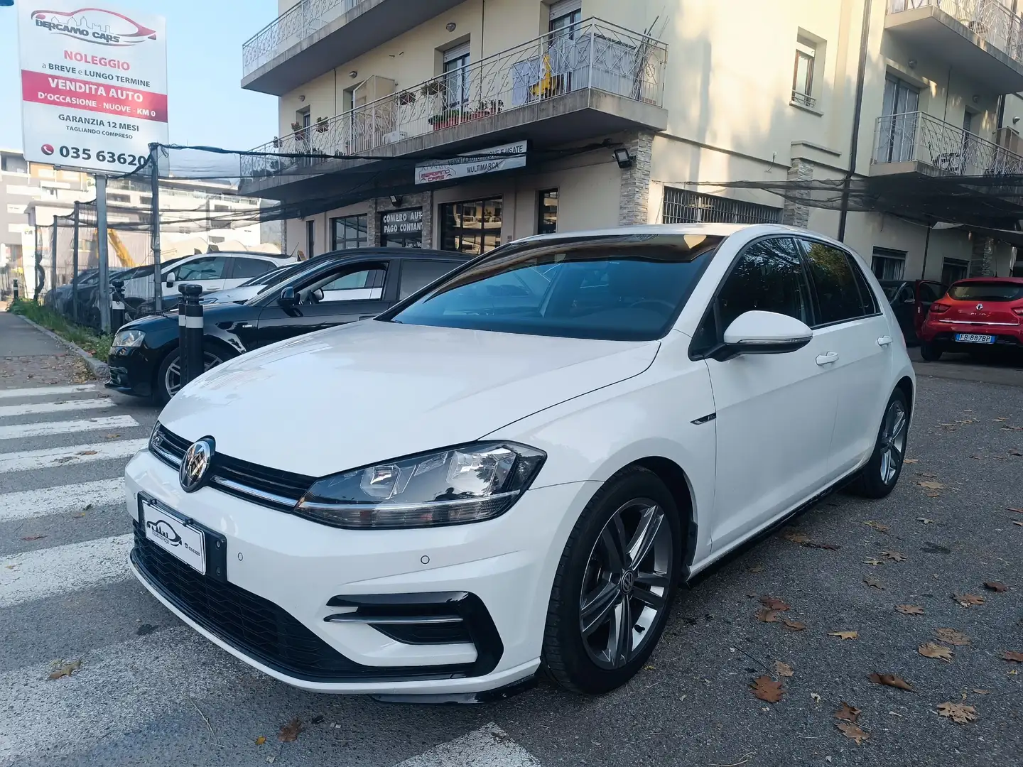 Volkswagen Golf Golf VII 1.6 TDI 115cv R-LINE DISTRIBUZIONE FATTA Bianco - 1