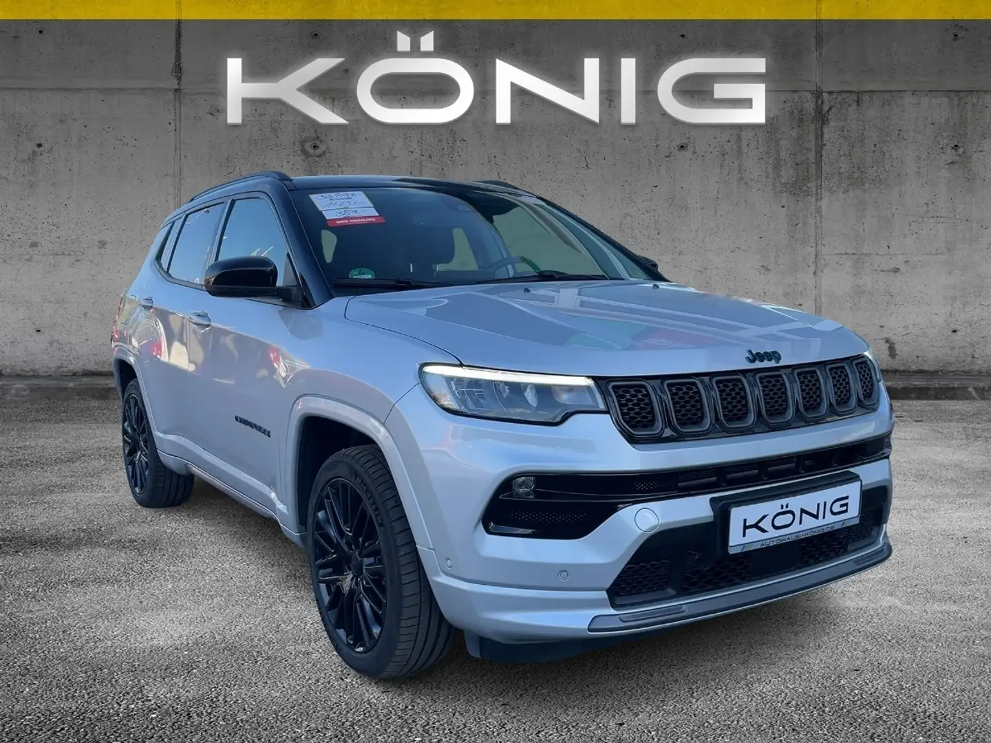 Jeep Compass 1.3 PHEV S Allrad *CarPlay*Kamera*Leder* Silber - 2