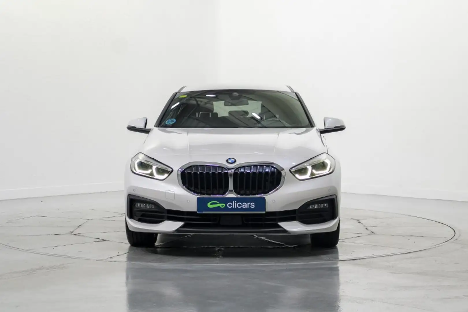 BMW 118 118d Blanc - 2